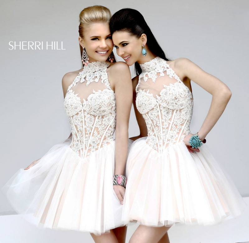 Brooke Perry featured in  the Sherri Hill catalogue for Summer 2013