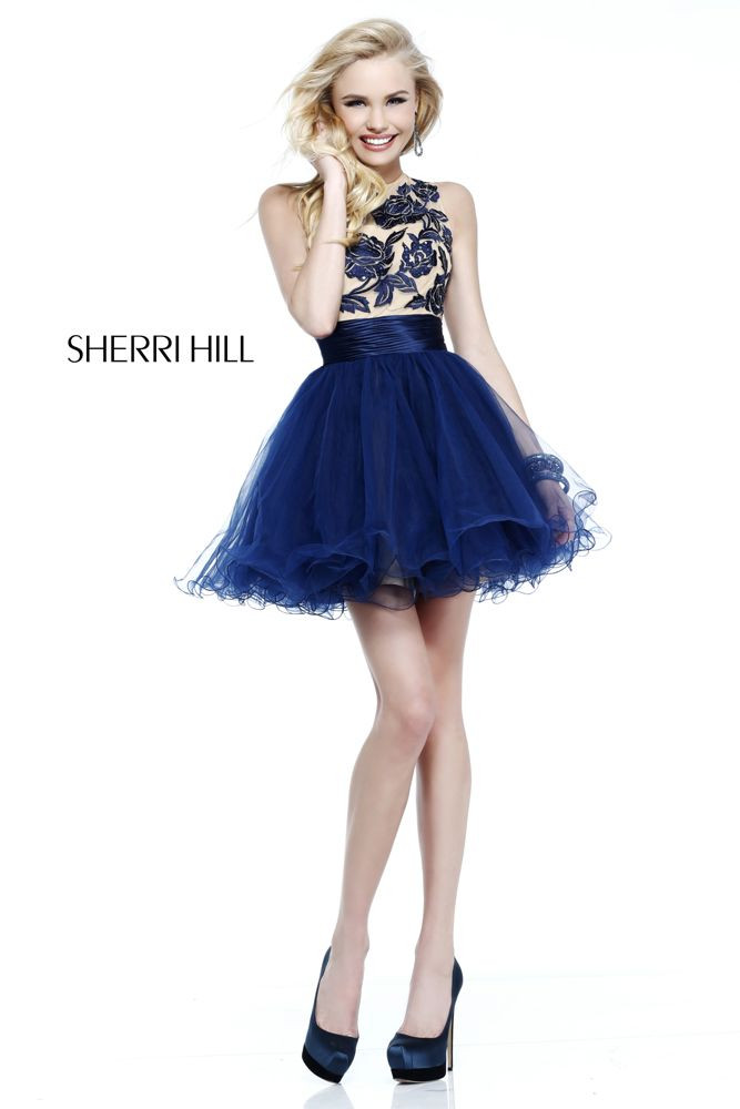Brooke Perry featured in  the Sherri Hill catalogue for Summer 2013