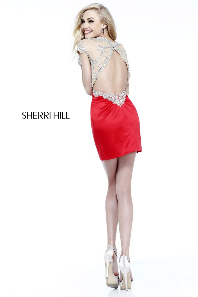 Brooke Perry featured in  the Sherri Hill catalogue for Summer 2013