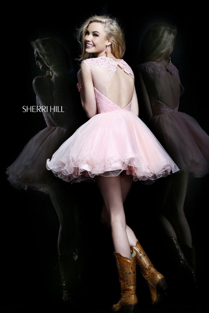 Brooke Perry featured in  the Sherri Hill catalogue for Summer 2013