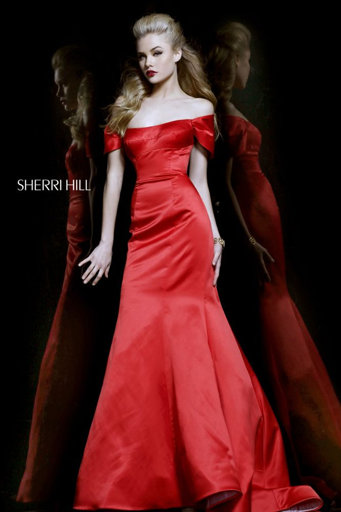 Brooke Perry featured in  the Sherri Hill catalogue for Summer 2013