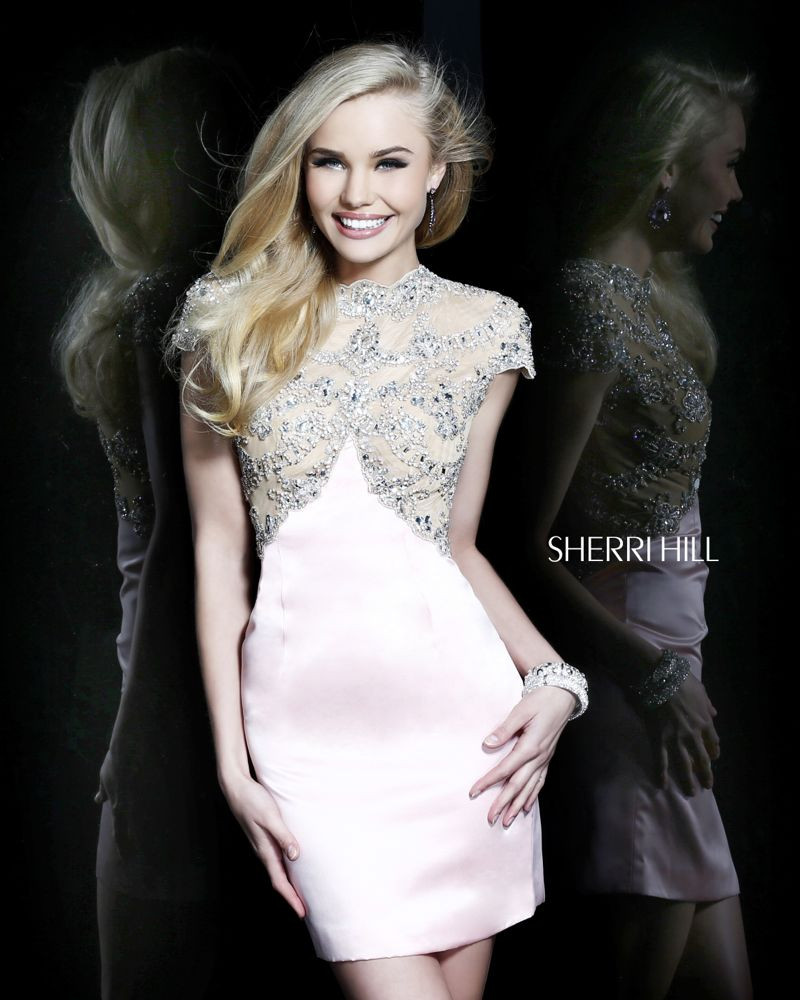 Brooke Perry featured in  the Sherri Hill catalogue for Summer 2013