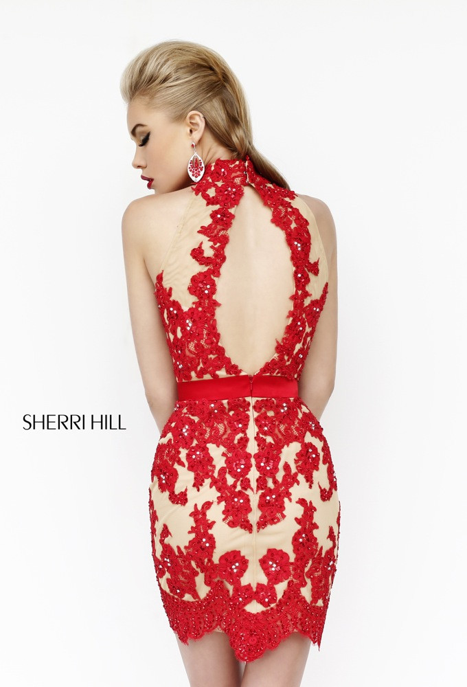 Brooke Perry featured in  the Sherri Hill catalogue for Summer 2013