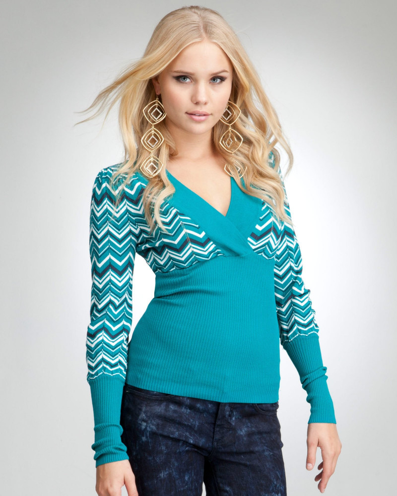 Brooke Perry featured in  the bebe catalogue for Spring/Summer 2014