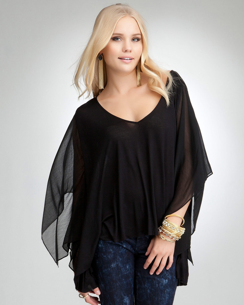 Brooke Perry featured in  the bebe catalogue for Spring/Summer 2014