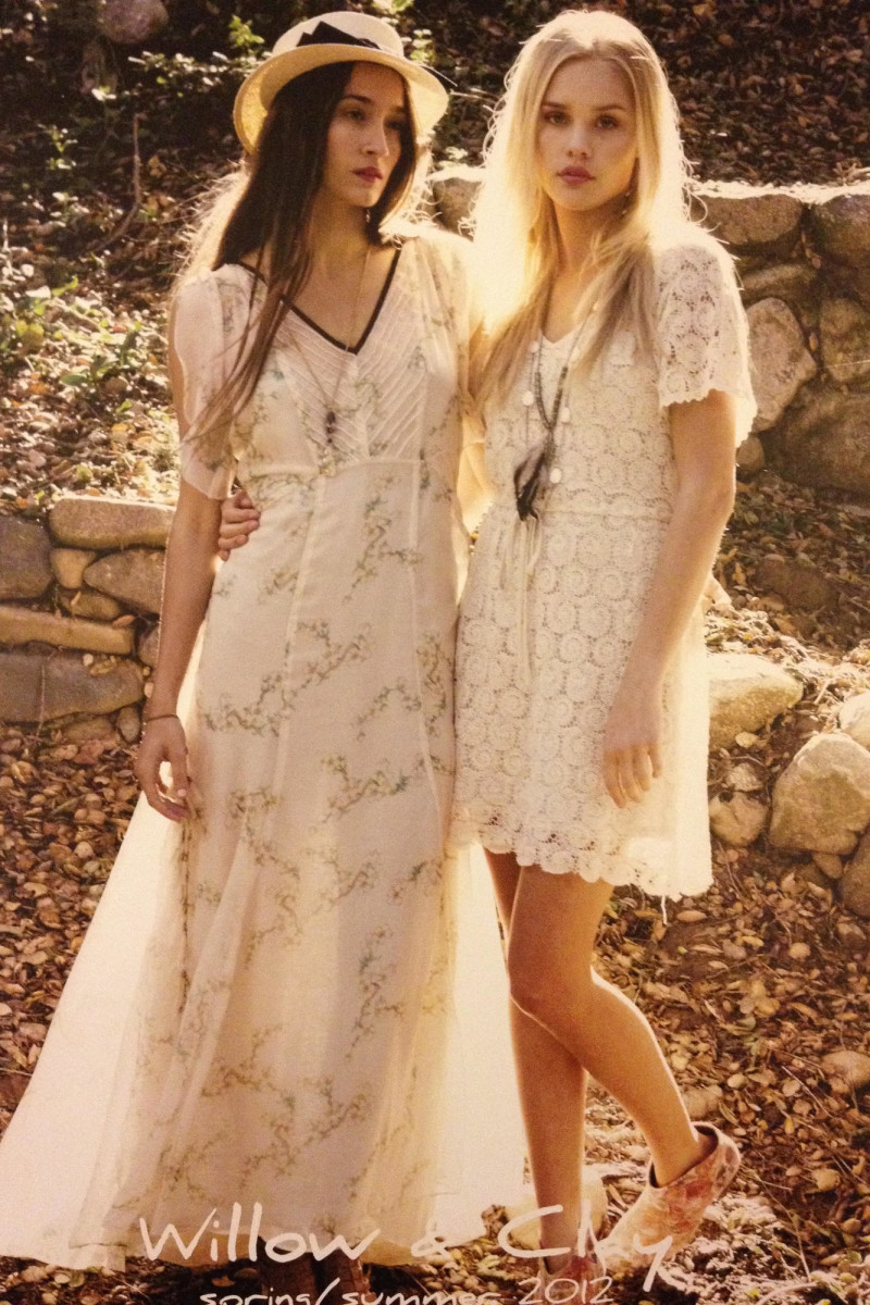 Brooke Perry featured in  the Willow &  Clay lookbook for Spring/Summer 2012