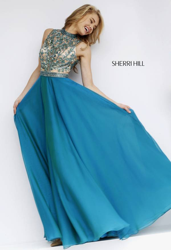 Brooke Perry featured in  the Sherri Hill catalogue for Spring/Summer 2015