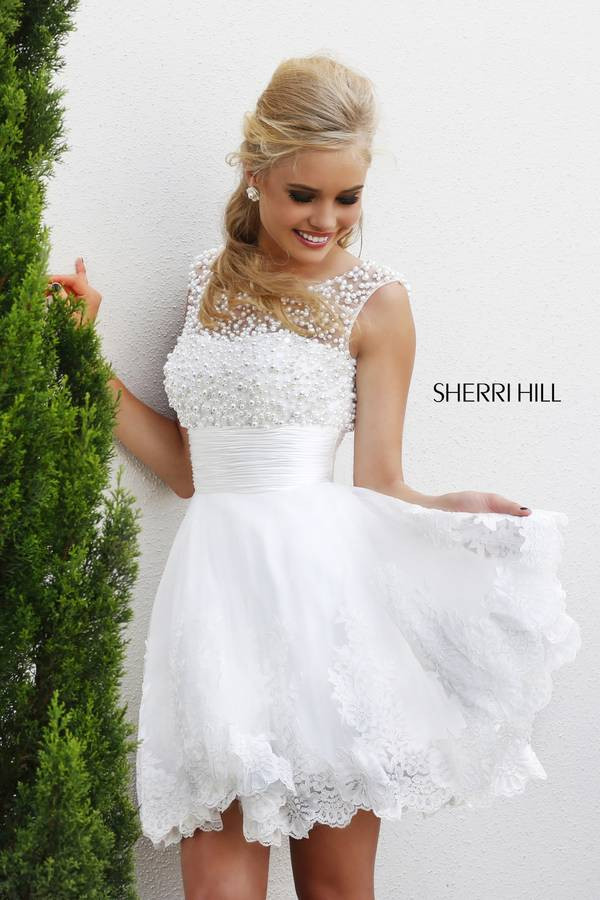 Brooke Perry featured in  the Sherri Hill catalogue for Spring/Summer 2015