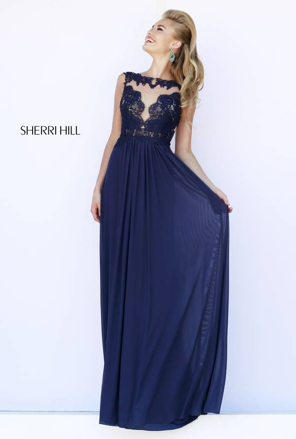 Brooke Perry featured in  the Sherri Hill catalogue for Spring/Summer 2015