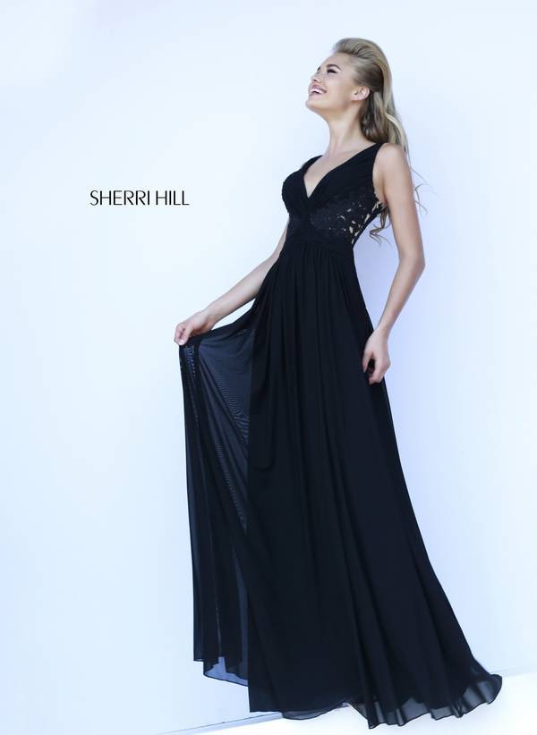 Brooke Perry featured in  the Sherri Hill catalogue for Spring/Summer 2015