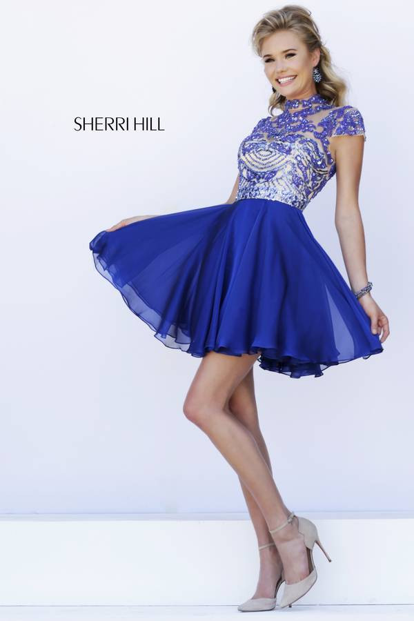 Brooke Perry featured in  the Sherri Hill catalogue for Spring/Summer 2015