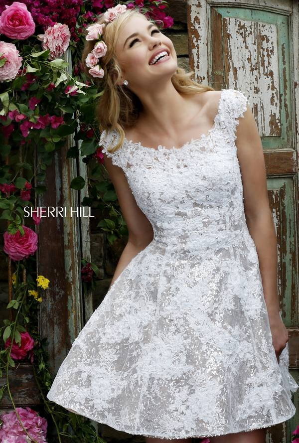 Brooke Perry featured in  the Sherri Hill catalogue for Spring/Summer 2015