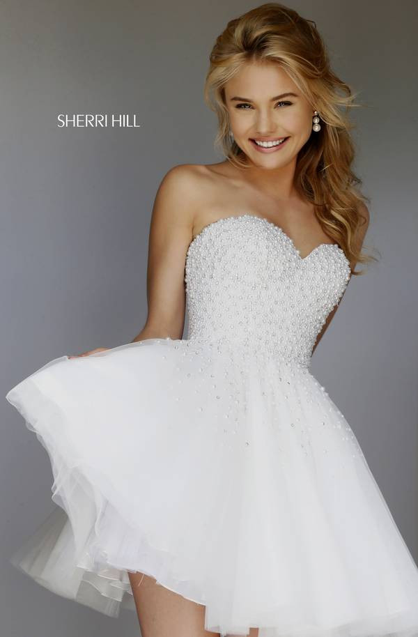 Brooke Perry featured in  the Sherri Hill catalogue for Spring/Summer 2015