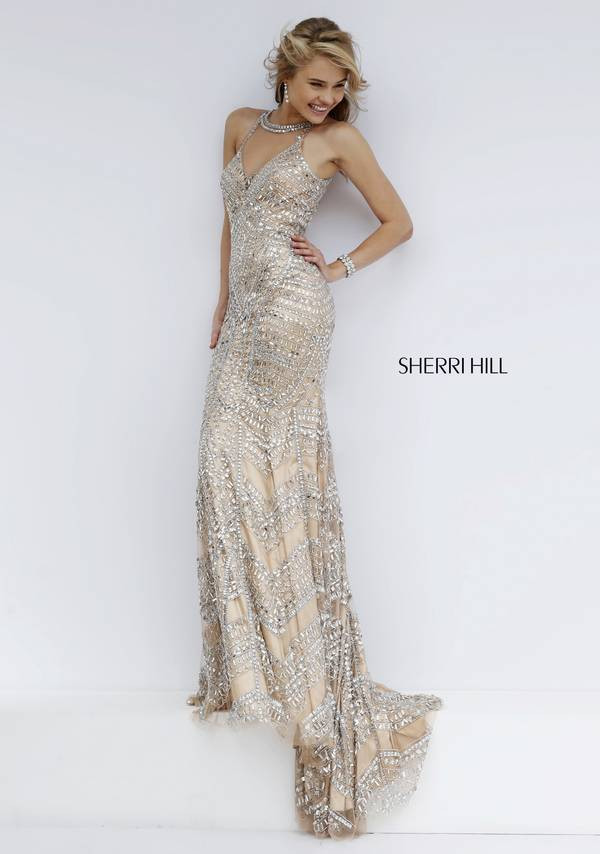 Brooke Perry featured in  the Sherri Hill catalogue for Spring/Summer 2015