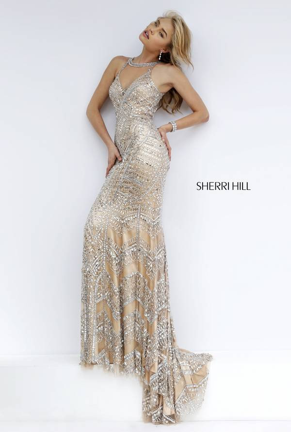 Brooke Perry featured in  the Sherri Hill catalogue for Spring/Summer 2015