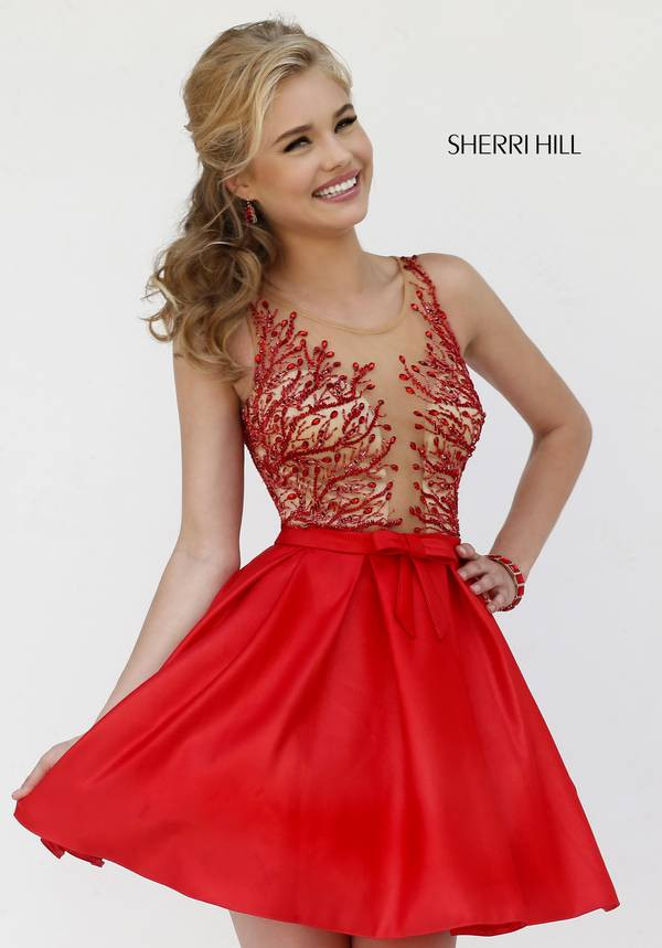 Brooke Perry featured in  the Sherri Hill catalogue for Spring/Summer 2015