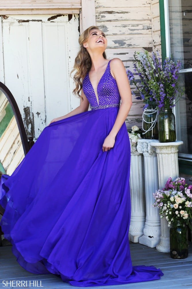 Brooke Perry featured in  the Sherri Hill catalogue for Spring/Summer 2015