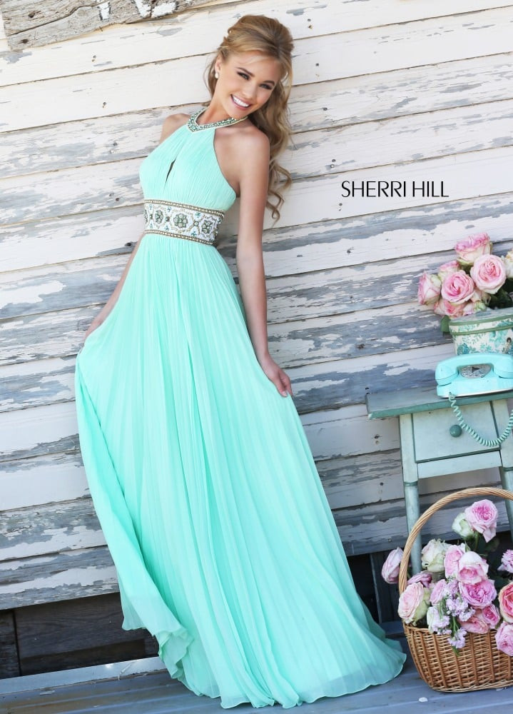 Brooke Perry featured in  the Sherri Hill catalogue for Spring/Summer 2015