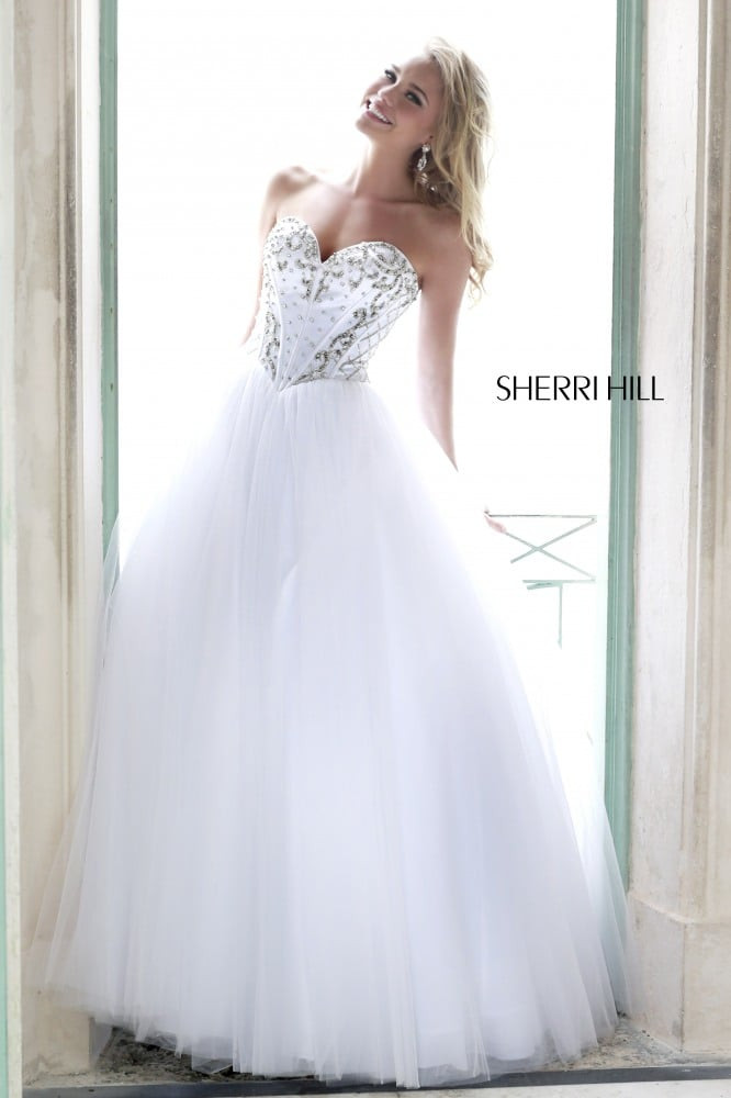 Brooke Perry featured in  the Sherri Hill catalogue for Spring/Summer 2015