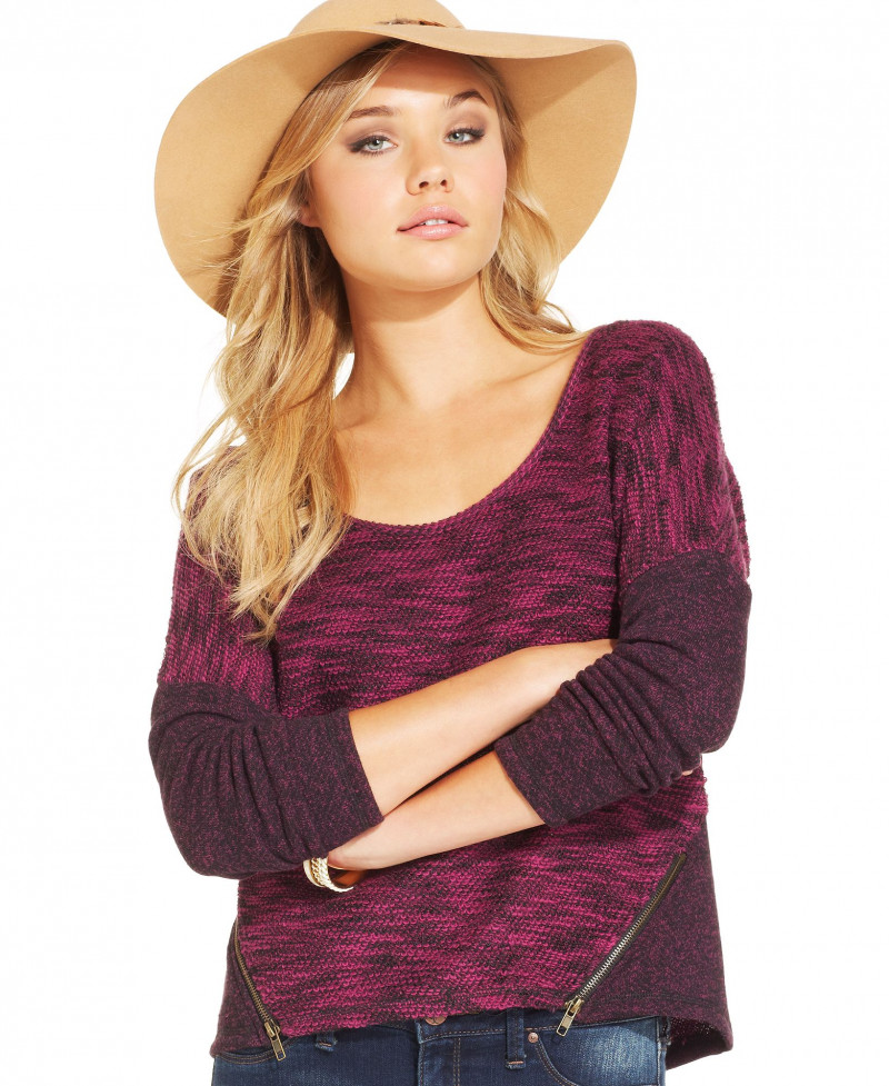 Brooke Perry featured in  the Macy\'s catalogue for Autumn/Winter 2014
