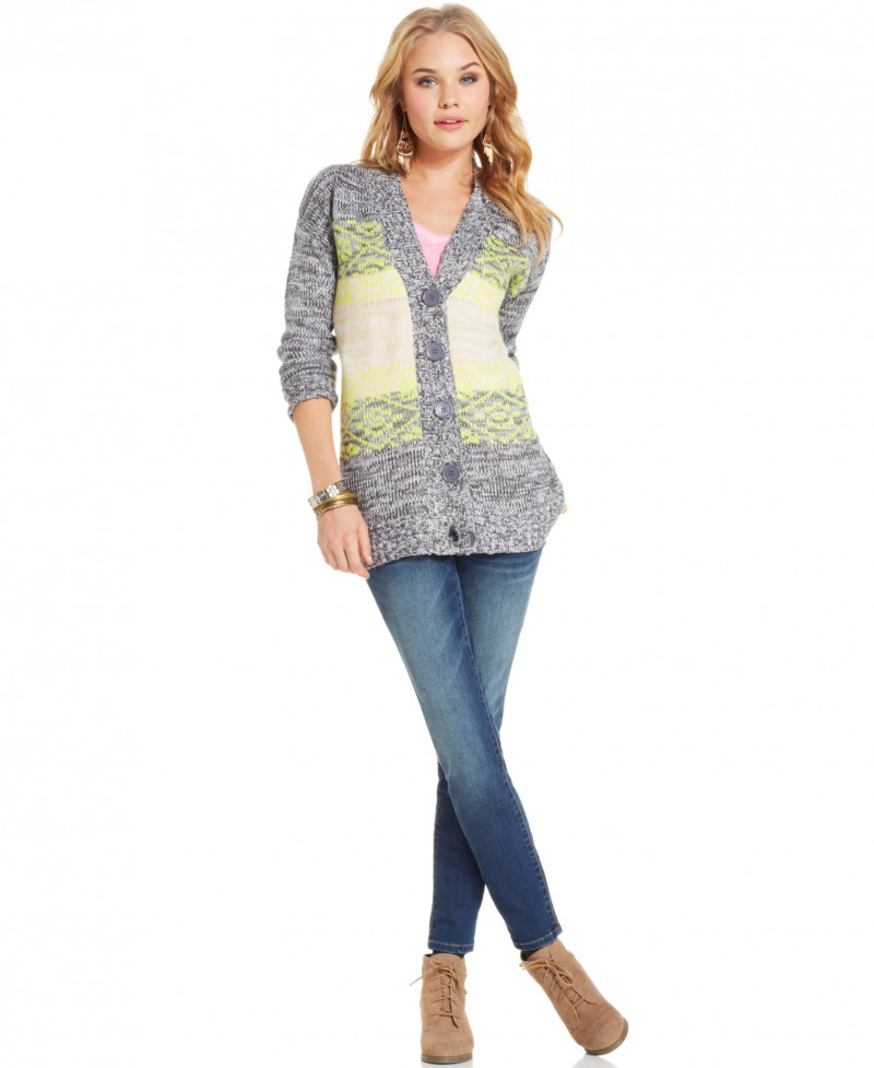 Brooke Perry featured in  the Macy\'s catalogue for Autumn/Winter 2014