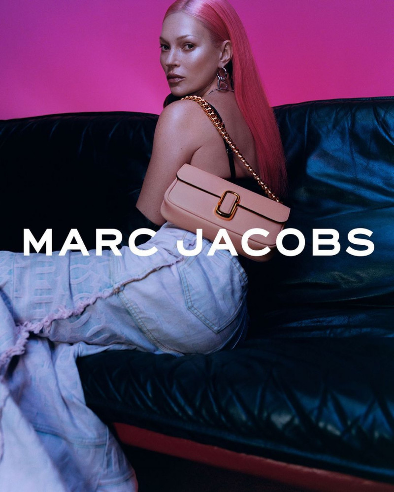 Kate Moss featured in  the Marc Jacobs advertisement for Winter 2022