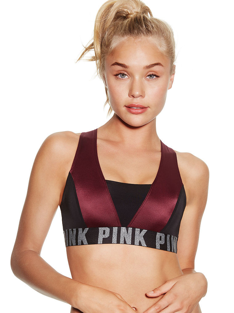 Brooke Perry featured in  the Victoria\'s Secret PINK catalogue for Summer 2015