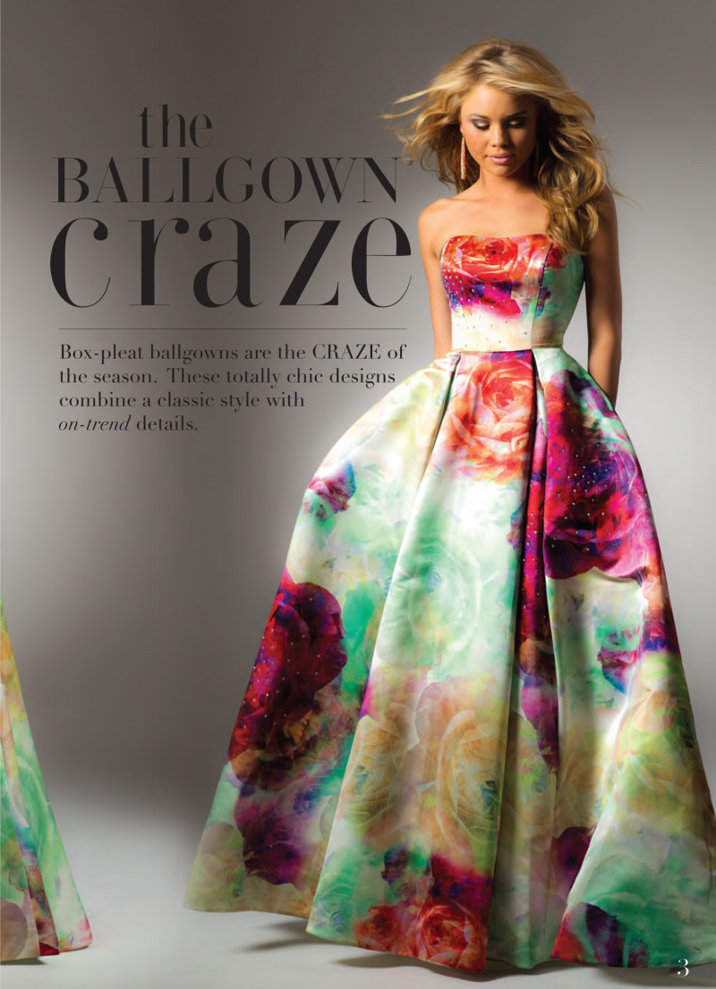 Brooke Perry featured in  the Camille La Vie advertisement for Fall 2015