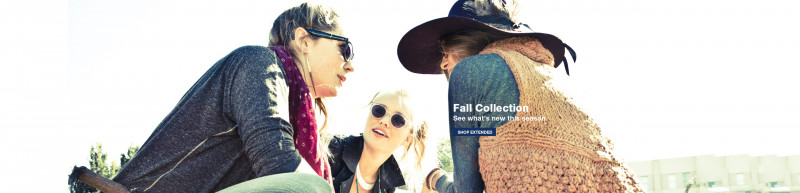 Brooke Perry featured in  the Silver Jeans advertisement for Autumn/Winter 2012