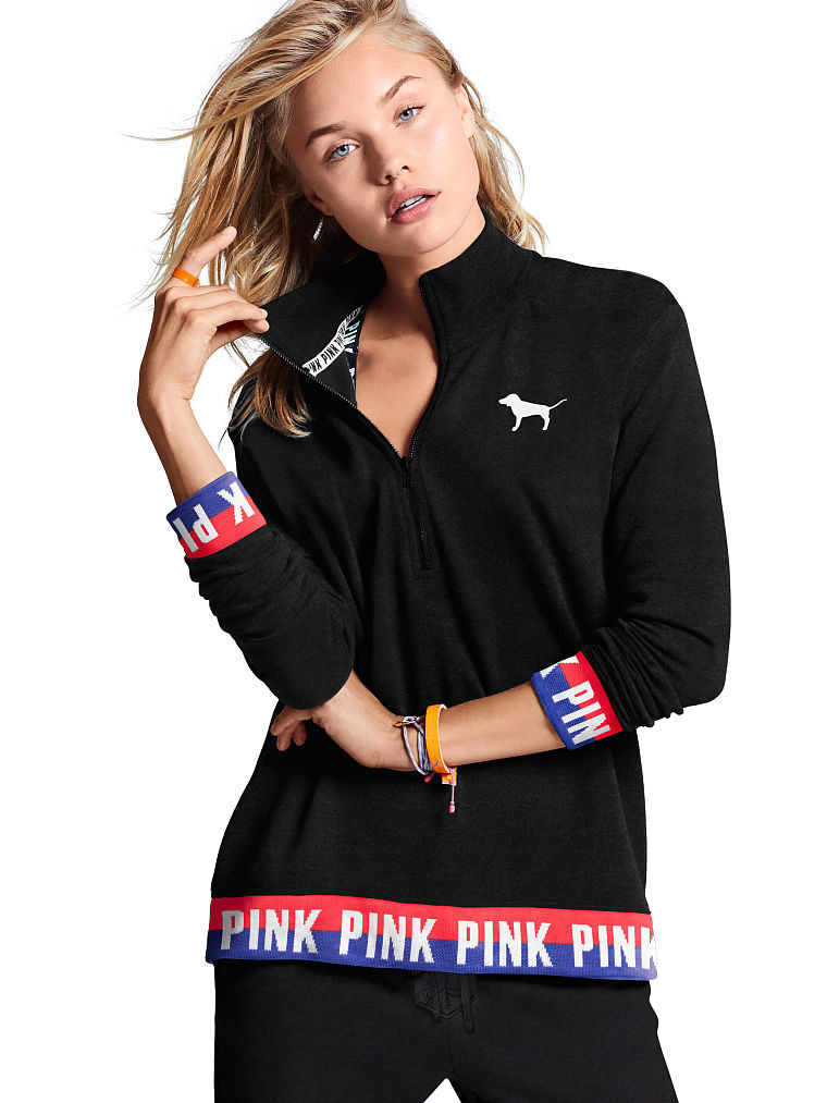 Brooke Perry featured in  the Victoria\'s Secret PINK catalogue for Autumn/Winter 2015