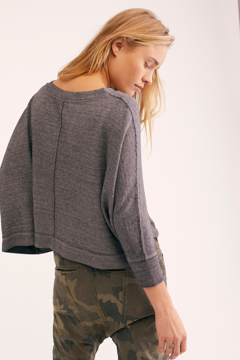 Brooke Perry featured in  the Free People catalogue for Winter 2018