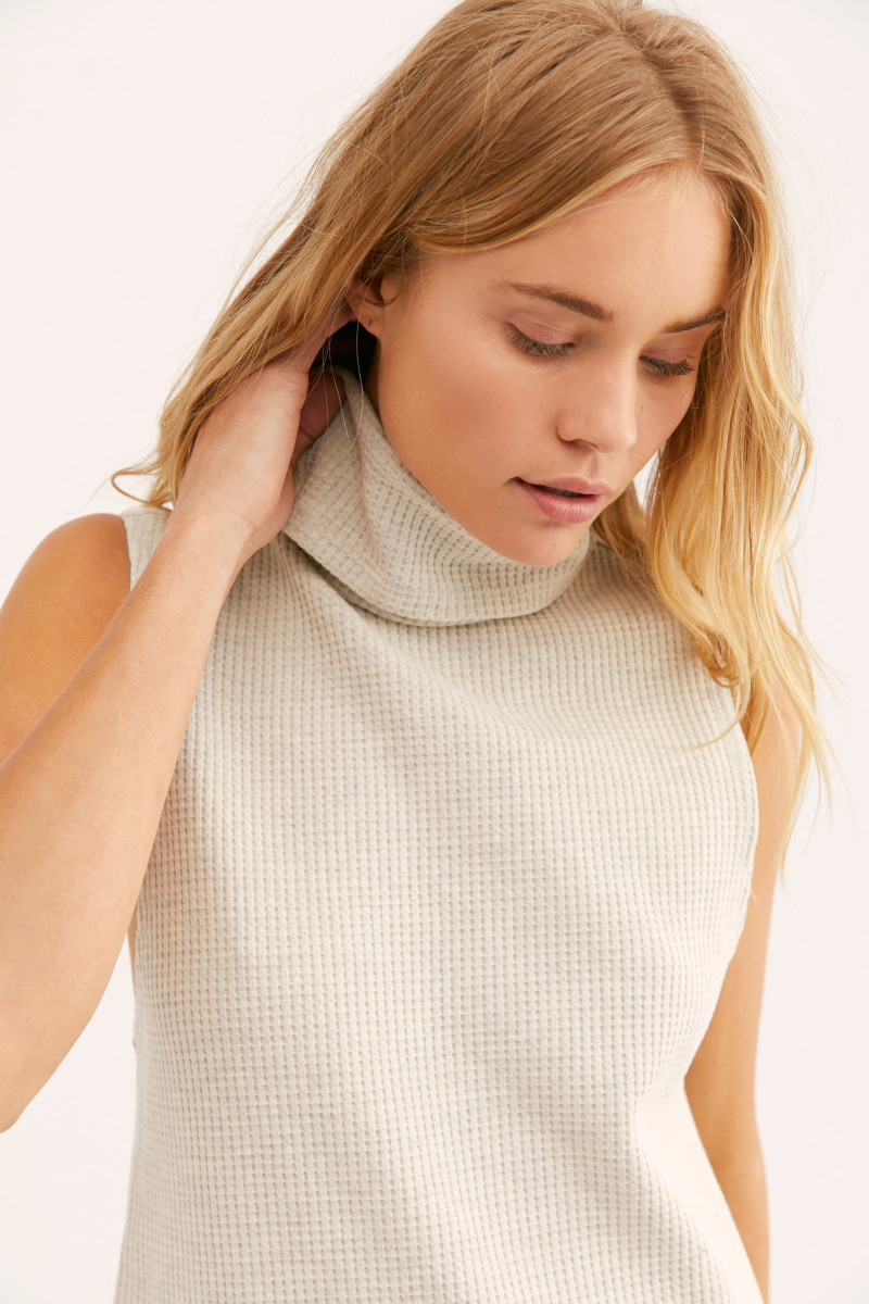 Brooke Perry featured in  the Free People catalogue for Winter 2018