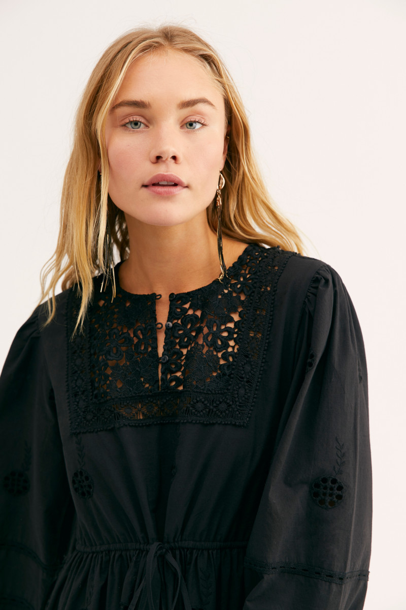 Brooke Perry featured in  the Free People catalogue for Winter 2018