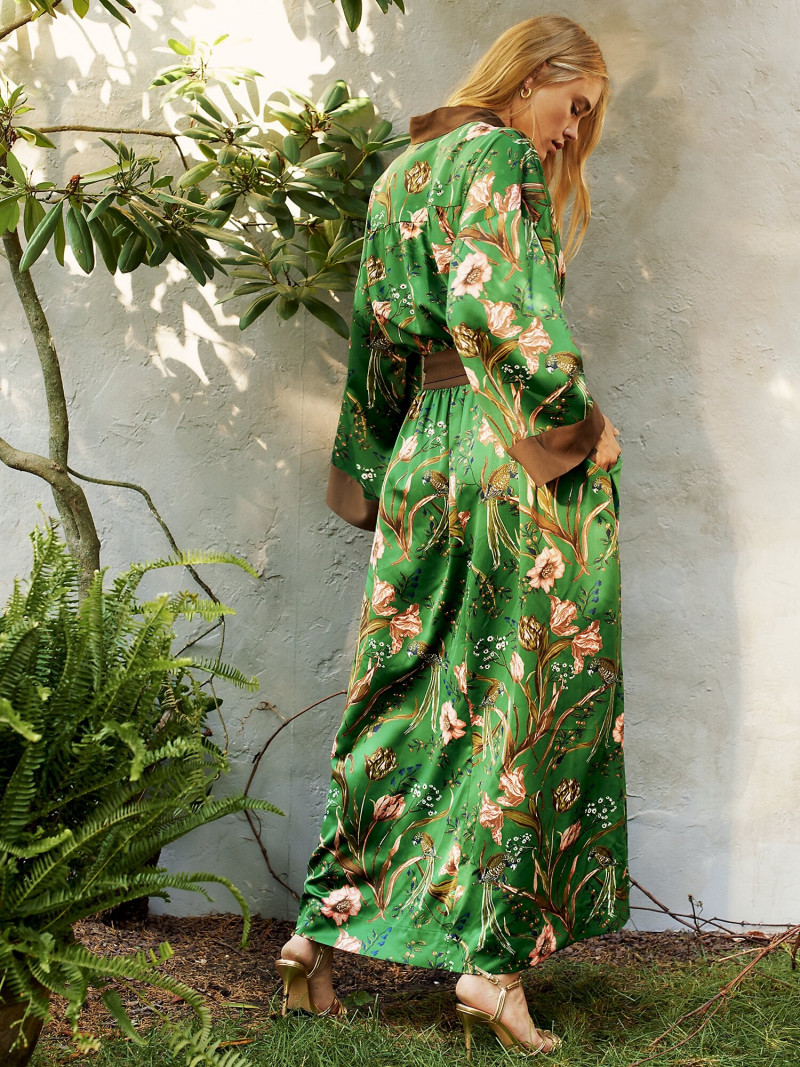 Brooke Perry featured in  the Happy x Nature catalogue for Autumn/Winter 2019