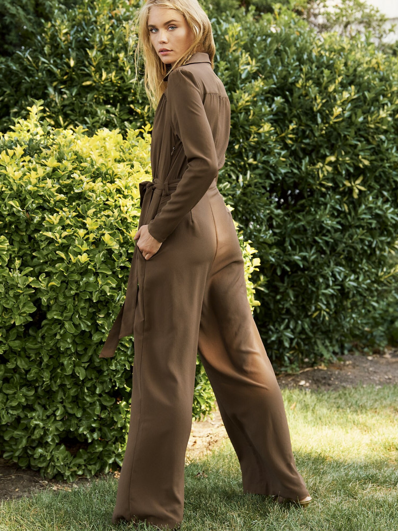 Brooke Perry featured in  the Happy x Nature catalogue for Autumn/Winter 2019