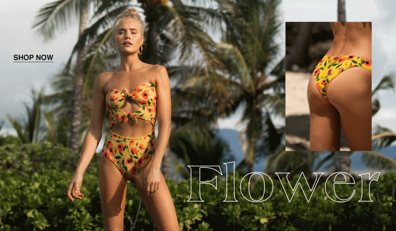 Brooke Perry featured in  the Tori Praver Swimwear lookbook for Spring/Summer 2019