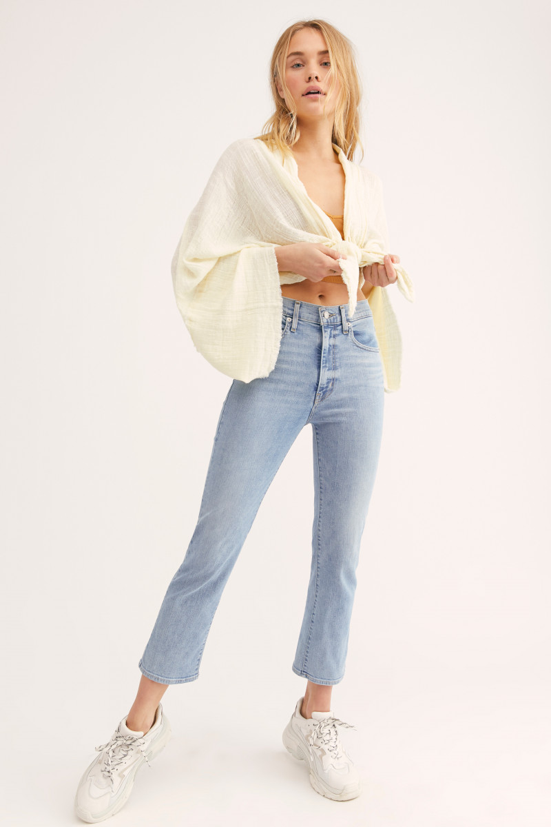 Brooke Perry featured in  the Free People catalogue for Summer 2019