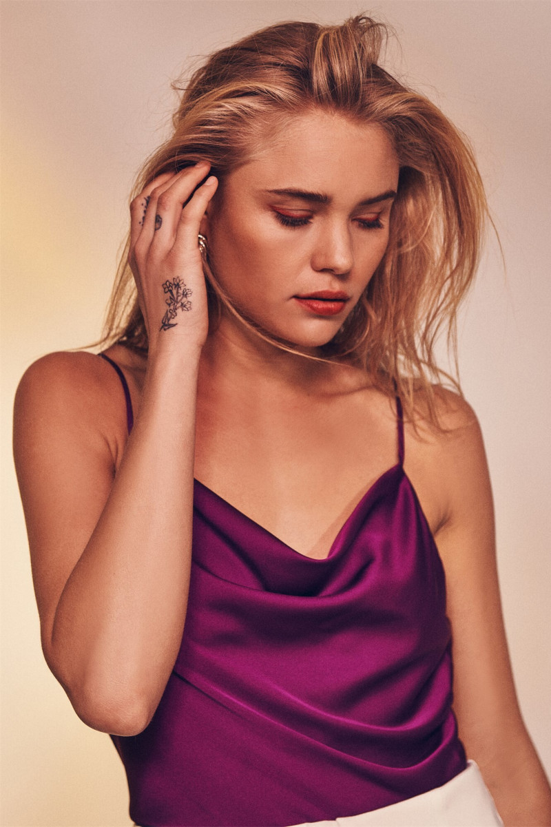 Brooke Perry featured in  the Dynamite catalogue for Holiday 2019