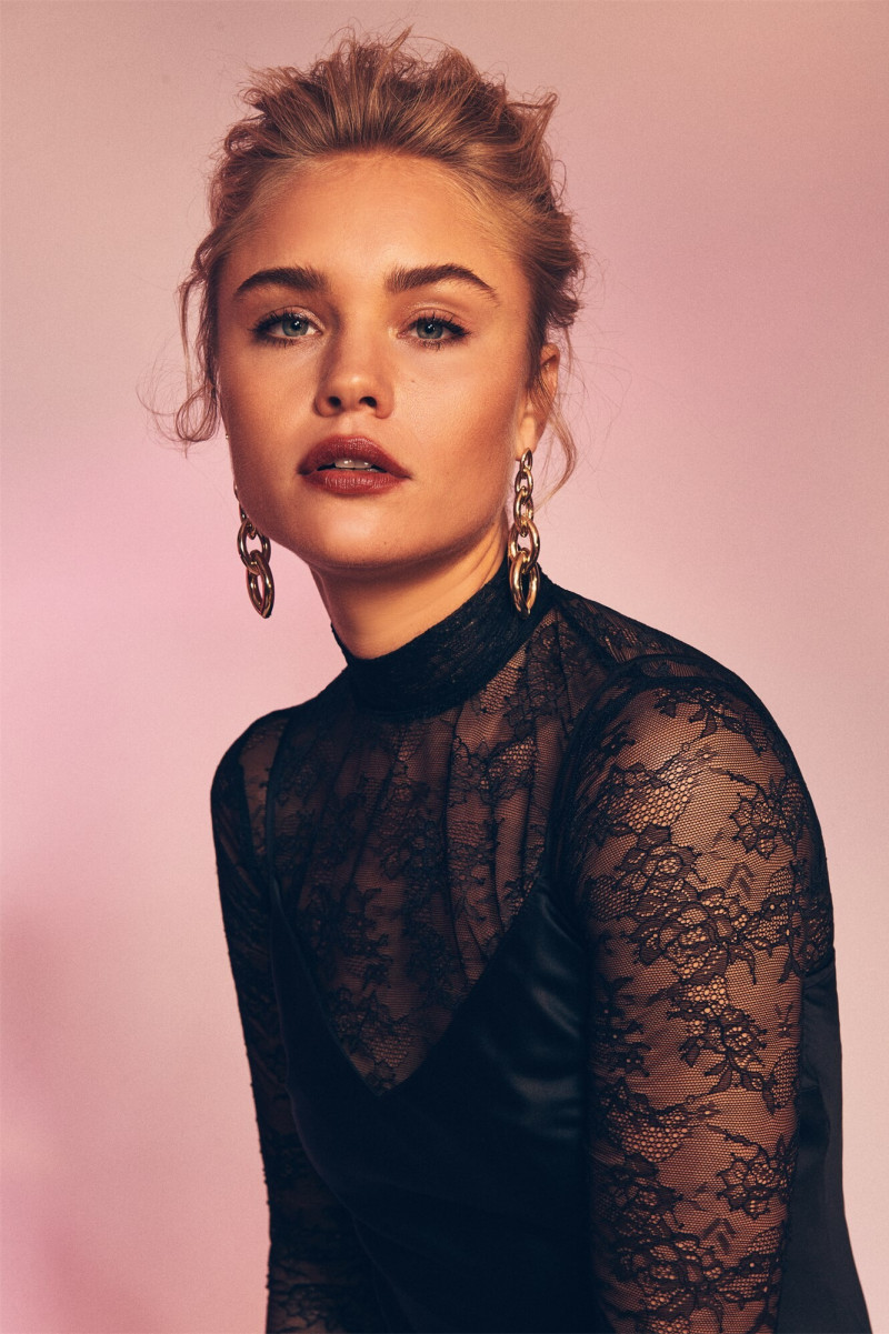 Brooke Perry featured in  the Dynamite catalogue for Holiday 2019