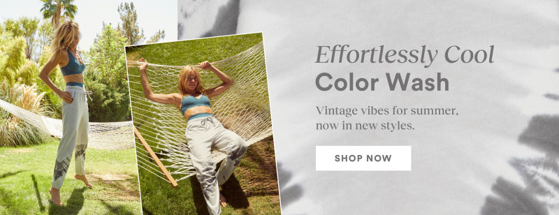 Brooke Perry featured in  the Beyond Yoga catalogue for Summer 2021