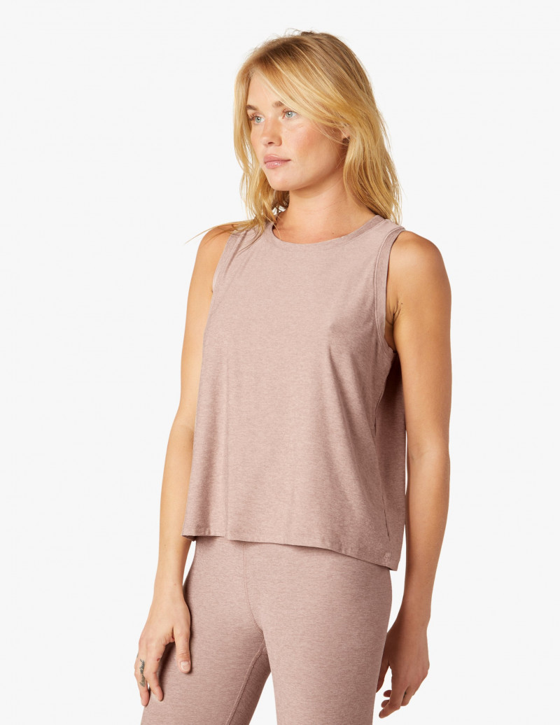 Brooke Perry featured in  the Beyond Yoga catalogue for Summer 2021