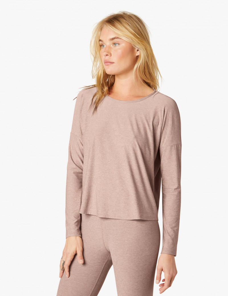 Brooke Perry featured in  the Beyond Yoga catalogue for Summer 2021