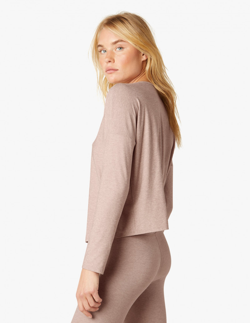 Brooke Perry featured in  the Beyond Yoga catalogue for Summer 2021