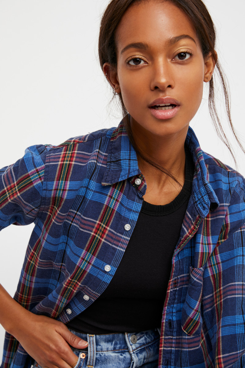 Melie Tiacoh featured in  the Free People catalogue for Spring/Summer 2018