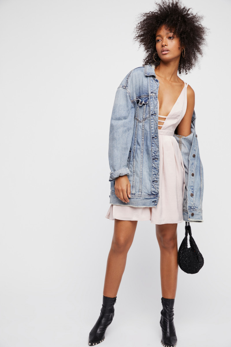 Melie Tiacoh featured in  the Free People catalogue for Spring/Summer 2018