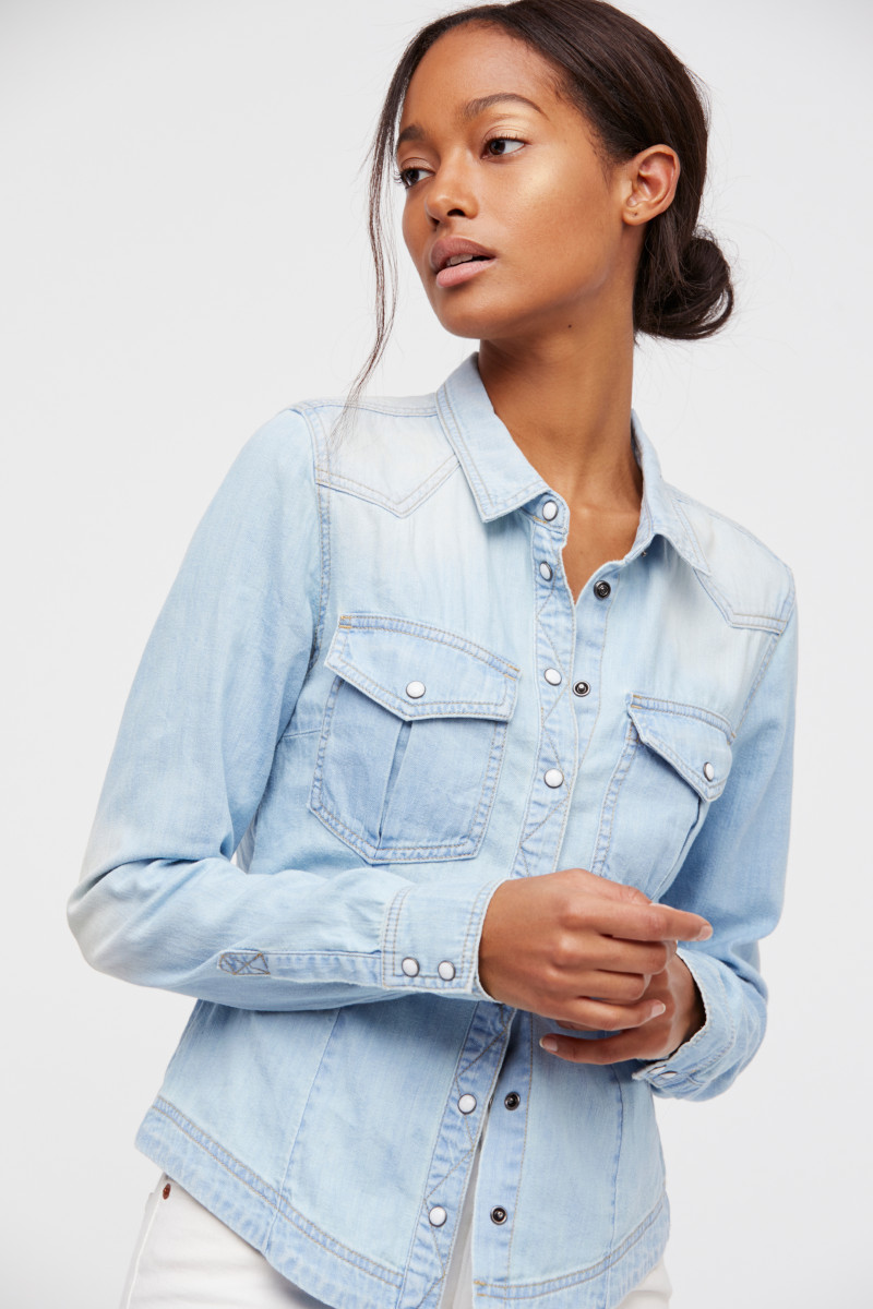 Melie Tiacoh featured in  the Free People catalogue for Spring/Summer 2018
