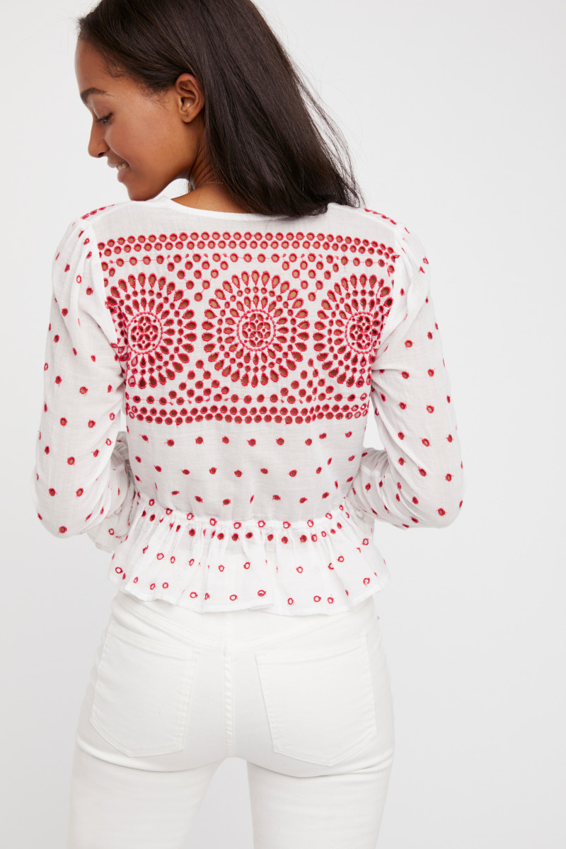 Melie Tiacoh featured in  the Free People catalogue for Spring/Summer 2018