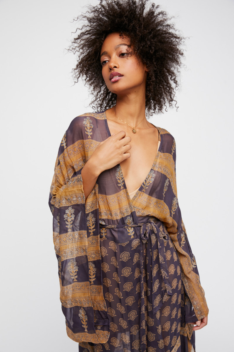 Melie Tiacoh featured in  the Free People catalogue for Spring/Summer 2018