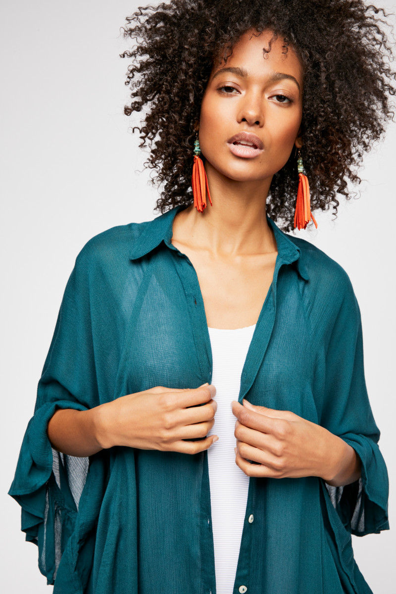 Melie Tiacoh featured in  the Free People catalogue for Spring/Summer 2018