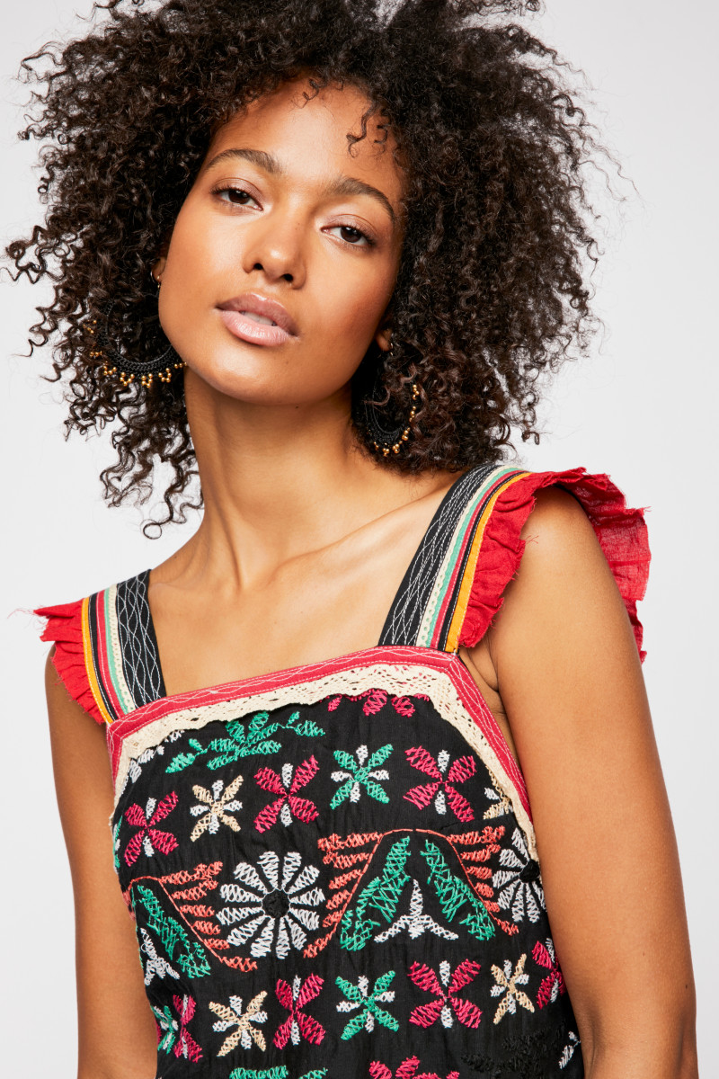 Melie Tiacoh featured in  the Free People catalogue for Spring/Summer 2018